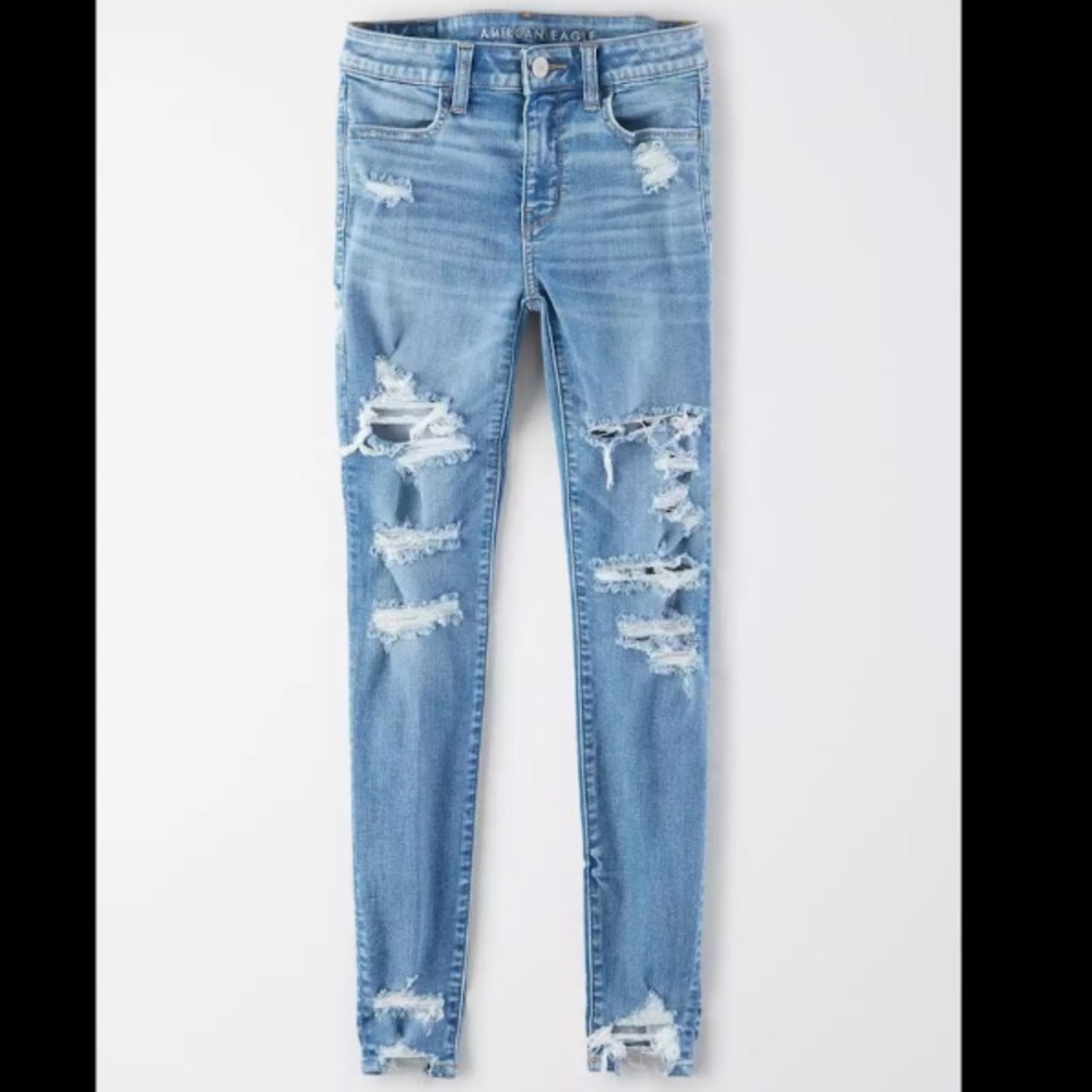 AE Ne(x)t Level Ripped High-Waisted Jegging